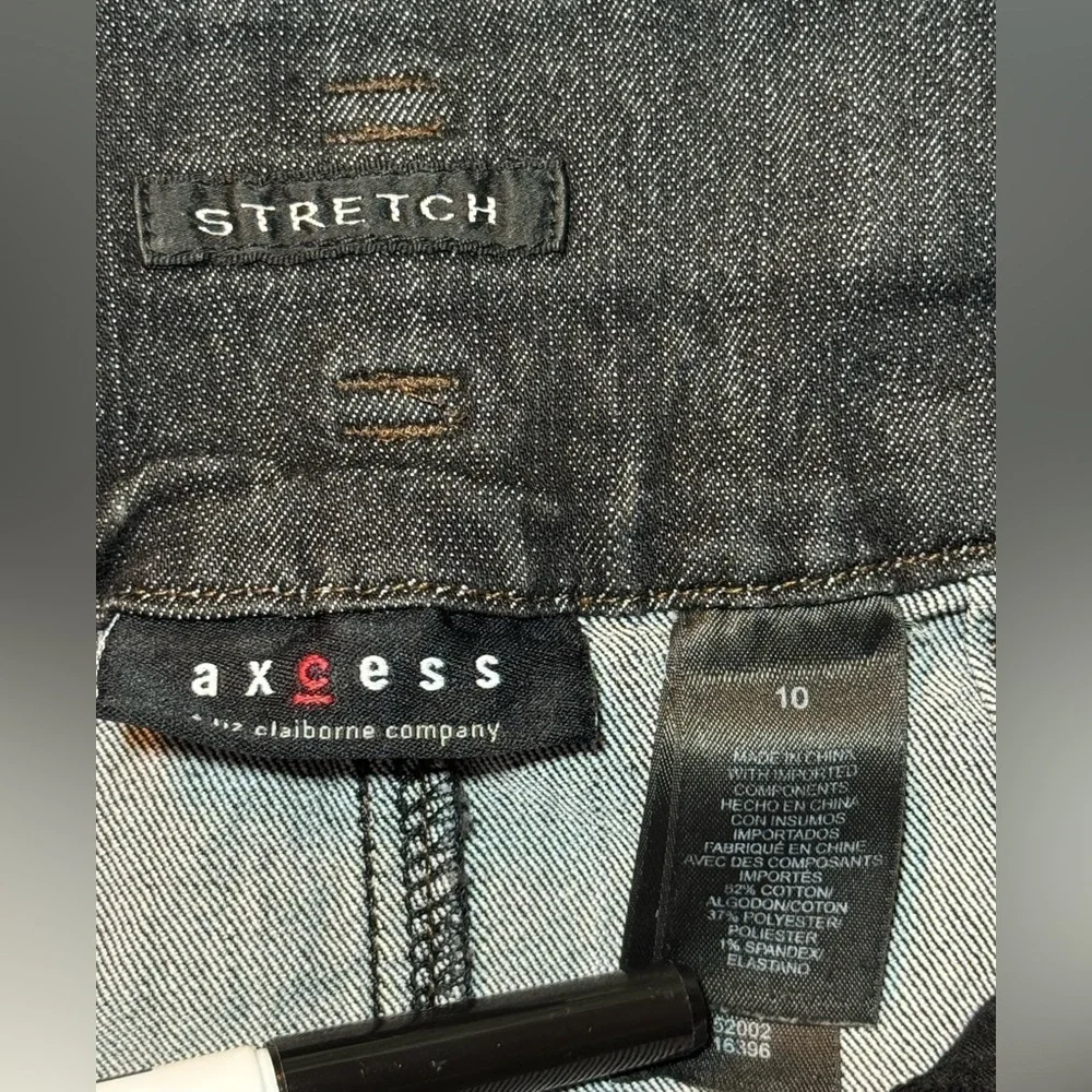 Axcess by Liz Claiborne Stretch Denim Skirt